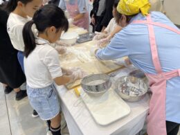 食の体験コーナー