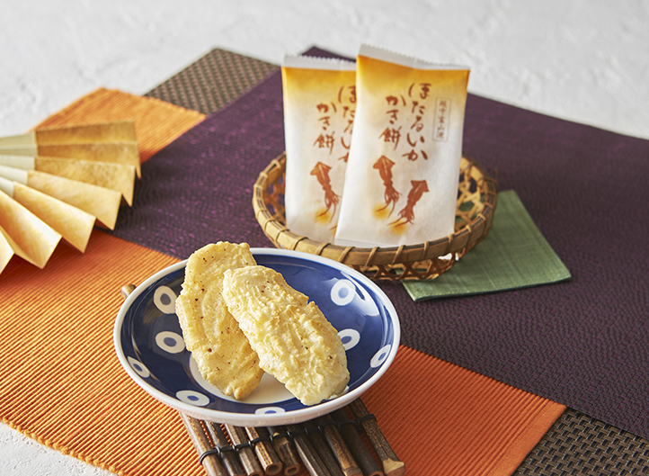 ほたるいかかき餅　14袋入