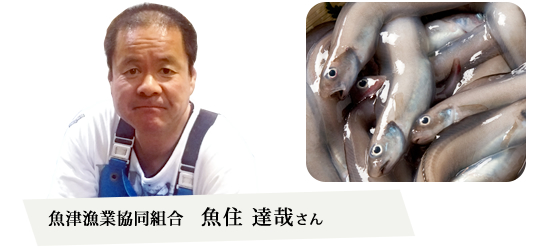 魚津漁業協同組合 魚住達哉さん
