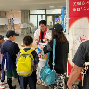 「Enjoy！スポーツとやま2026」で「富富富」をPRしました！